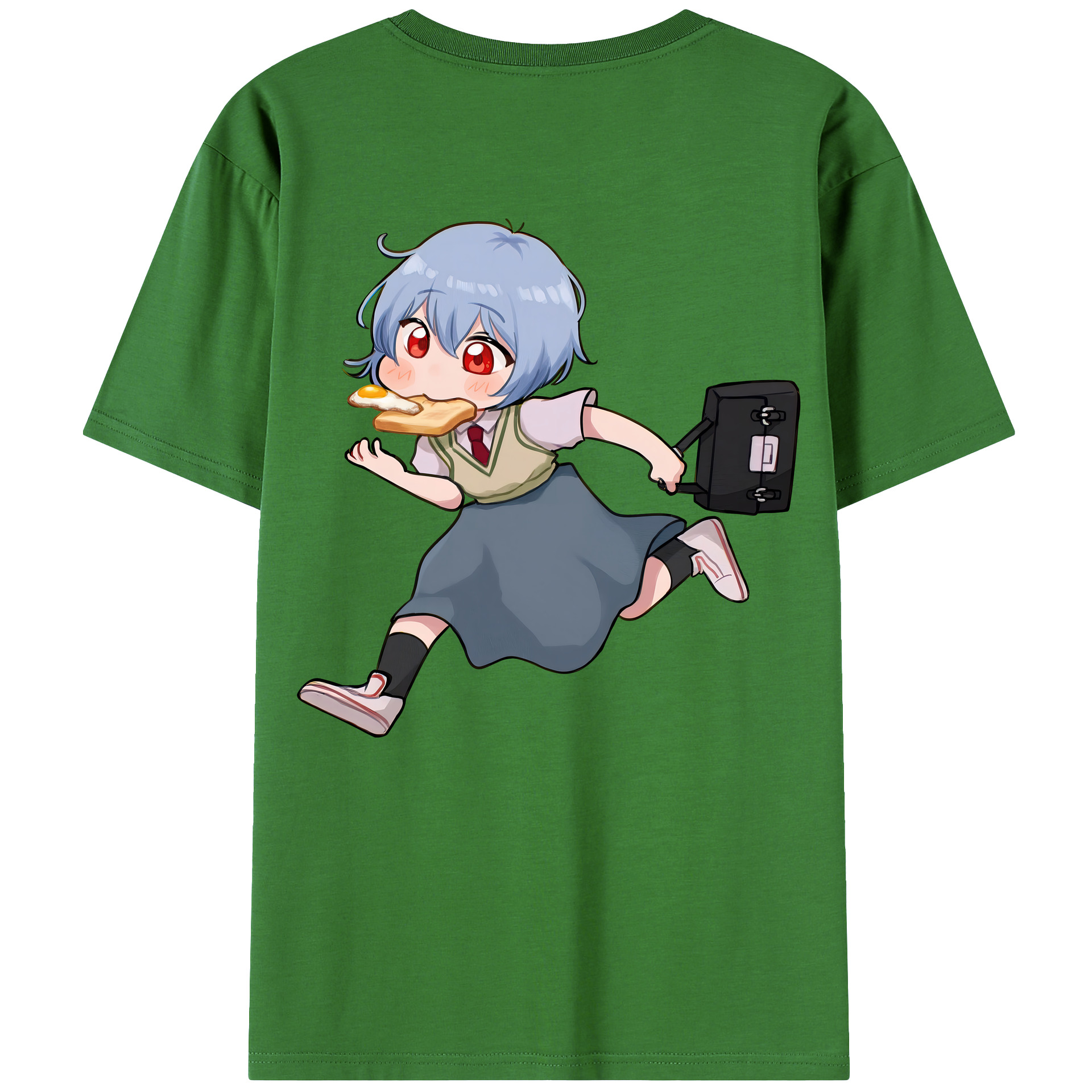 （画像用） EVA 新世紀エヴァンゲリオン レディース半袖Tシャツ(バックプリント)
